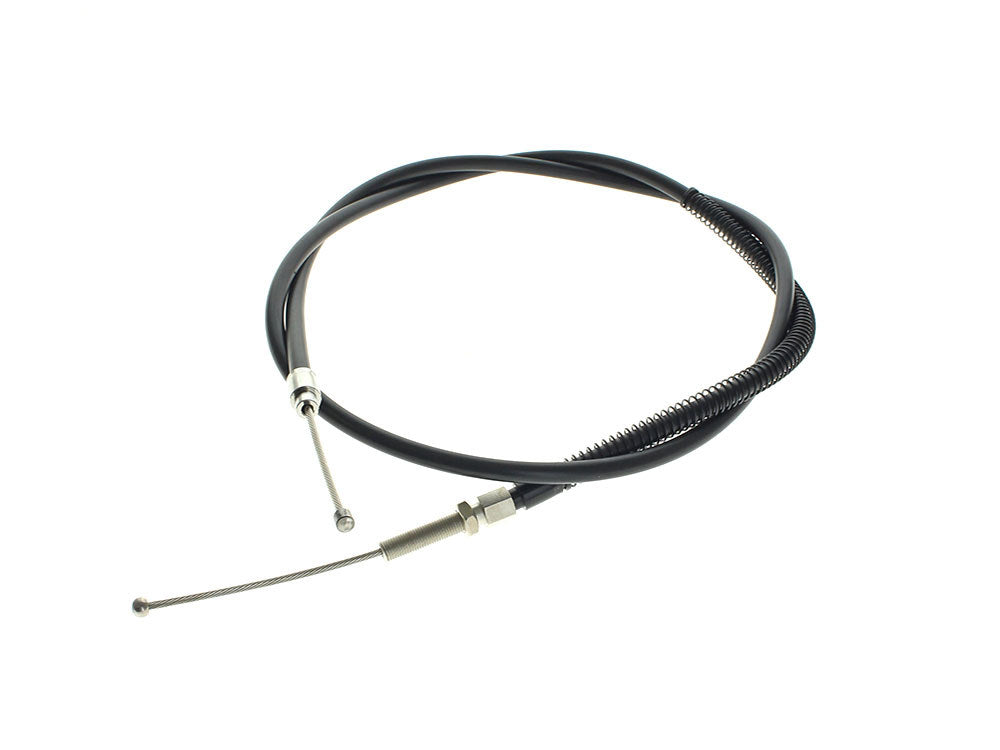 59in. Long Black Vinyl Clutch Cable. Fits 5Spd Softail 1986 Only