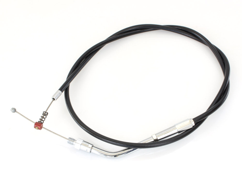 41in. Long Black Vinyl Idle Cable. Fits Big Twin 1981-1988