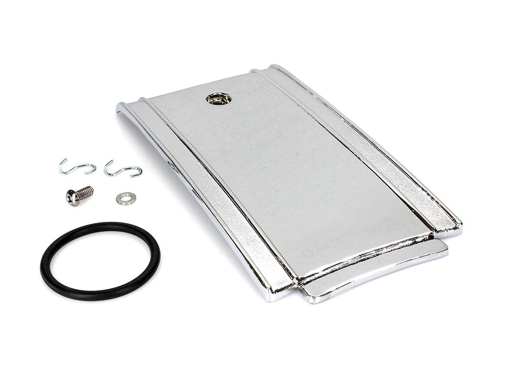 Lower Fuel Tank Panel - Chrome. Fits Softail 1984-1999.