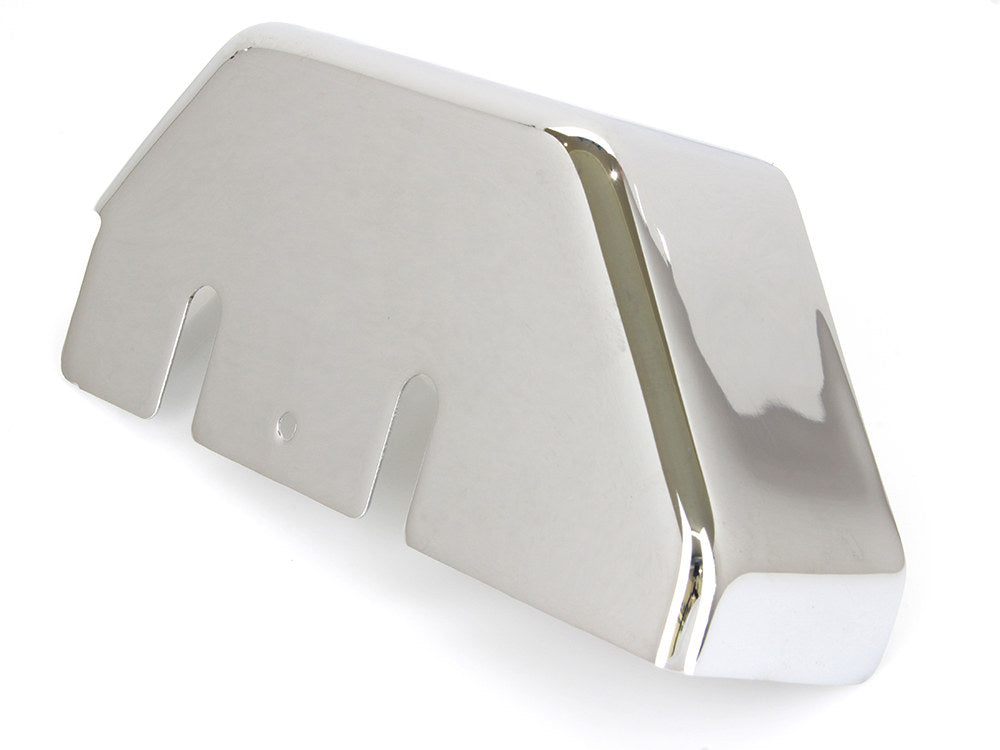 Rear Master Cylinder Cover - Chrome. Fits FLH 1979-1984, FL Softail 1986-1999, FXWG 1980-1982 & FLT 1980-1982