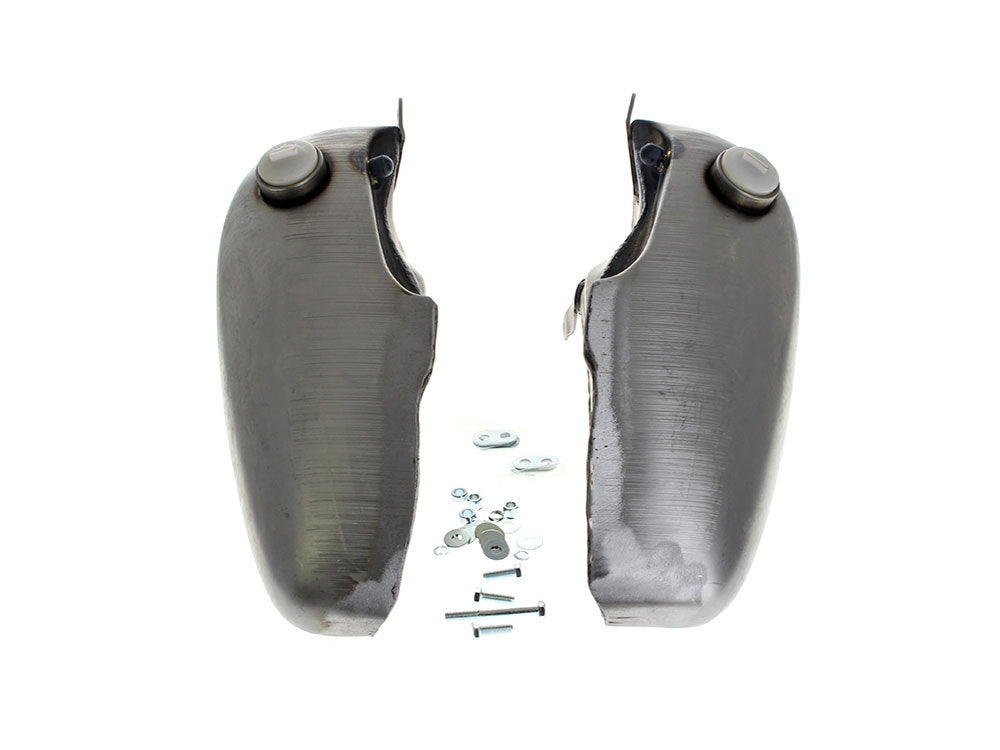 3.5 Gallon Fuel Tank with provision for OEM Cam-Style Fuel Caps. Fits Big Twin 1936-Early 1984.