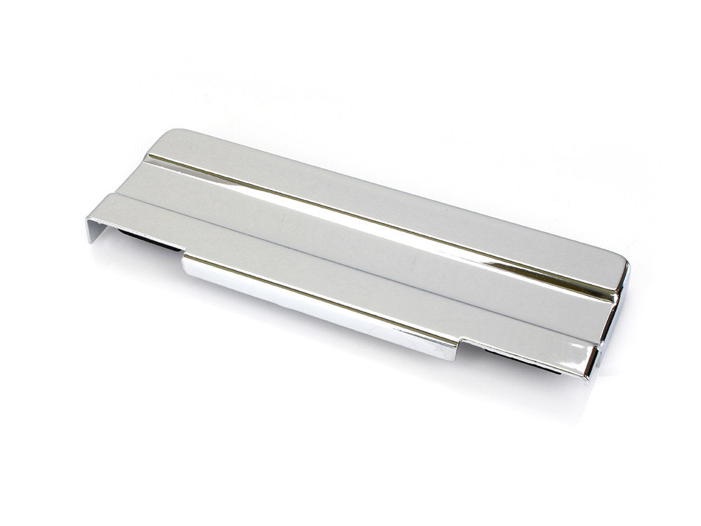 Battery Top Cover - Chrome. Fits Sportster 1997-2003.