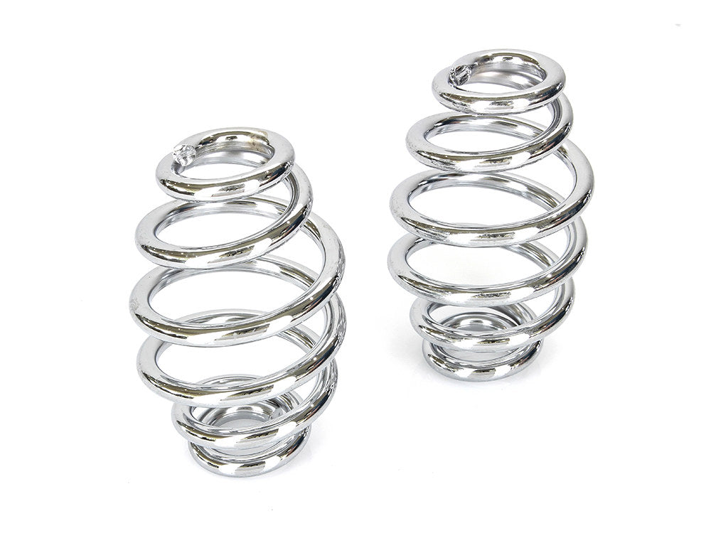 3in. Tapered Seat Spring - Chrome.