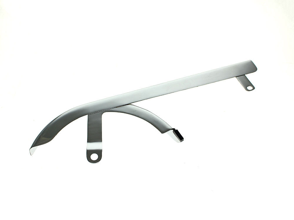 Belt Guard - Chrome. Fits Sportster 1991-1999.