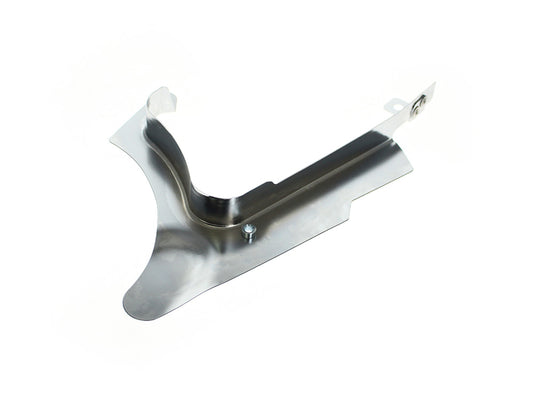 Lower Belt Guard - Chrome. Fits Softail Fatboy 2008-2017, Cross Bones 2008-2011, Standard 2008-2015, Night Train 2008-2009, Custom 2008-2010 & Breakout 2013-2017