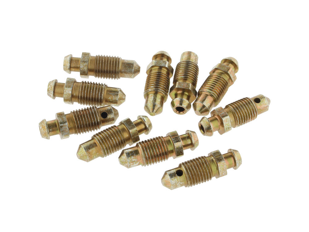 3/8in. unf Caliper Bleed Screw - Pack of 10.