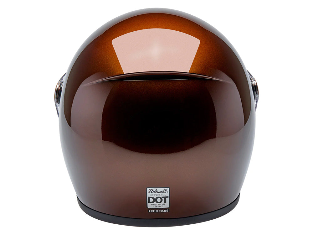 Gringo SV Helmet - Metallic Whiskey. Size Small with ECE R22.06 Compliance