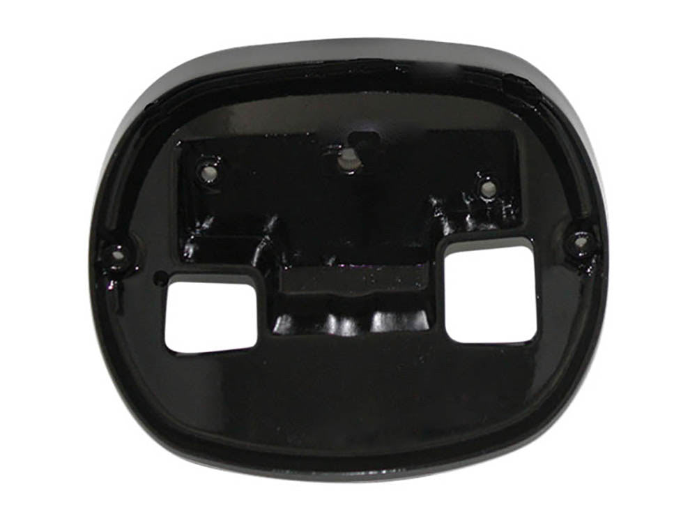 Taillight Base Plate for HD Taillight - Black. Fits Twin Cam 1999-2017 OEM Fenders
