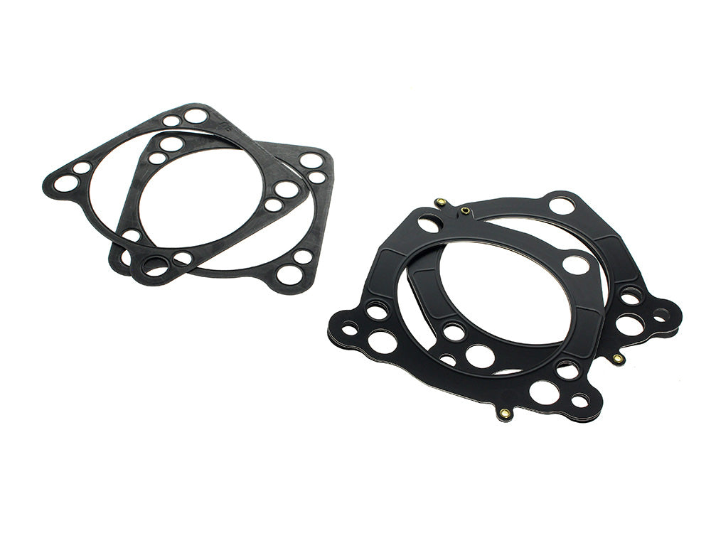 0.030in. Thick Cylinder Head & Base 0.014in. Gasket set. Fits Touring 2017up & Softail 2018up with OEM 114ci/117ci to 128ci & 4.250in. Big Bore Kit.