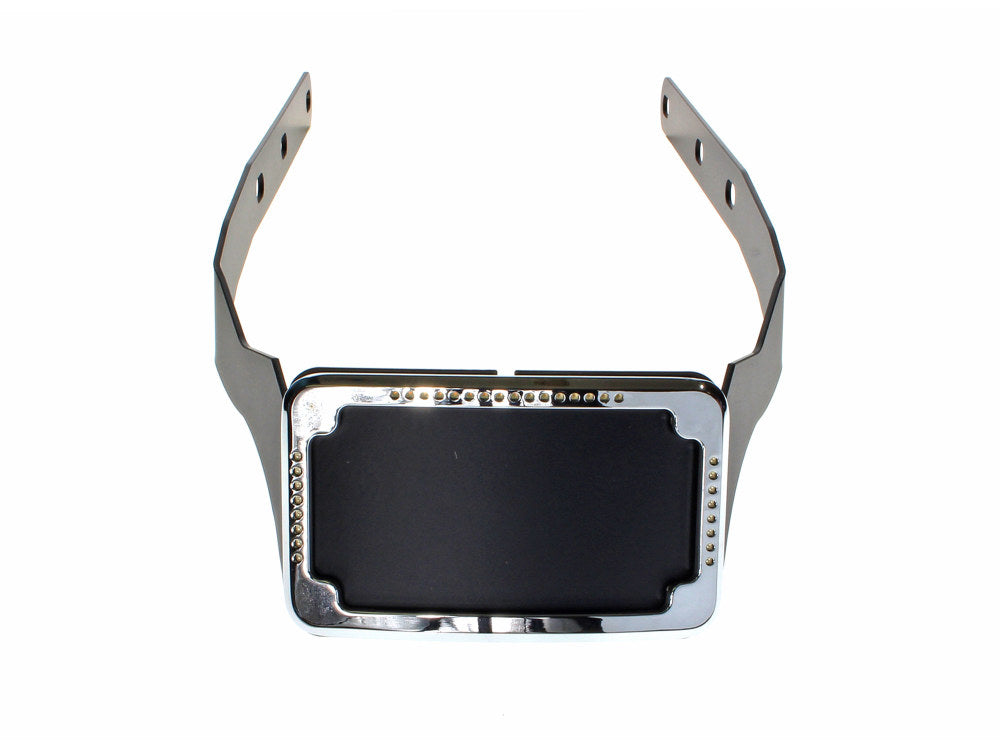 Tail Tidy Fender Eliminator Kit - Chrome with Run, Turn, Brake and Number Plate Lights. Fits Softail Fat Boy 2018up.
