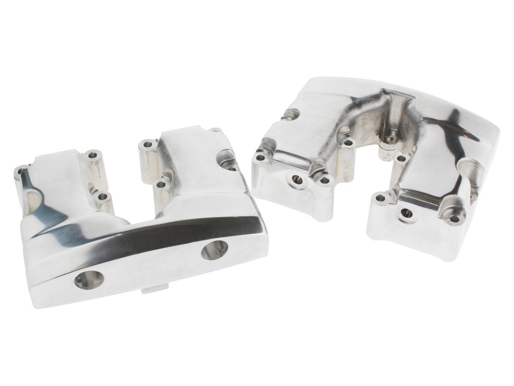 Rocker Covers - Polished. Fits Big Twin 1966-1984.