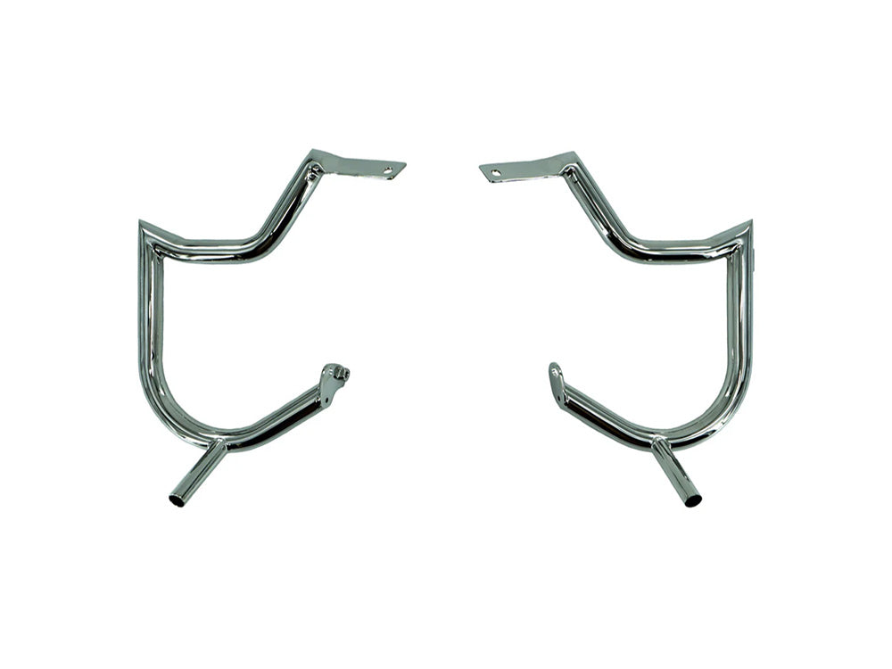 Venom Rear Crashbars - Chrome. Fits Touring 1997-2023