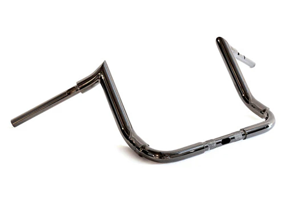12in. x 1-1/2in. S Series Handlebar - Black Chrome. Fits CVO Street Glide 2023up & Street Glide 2024up