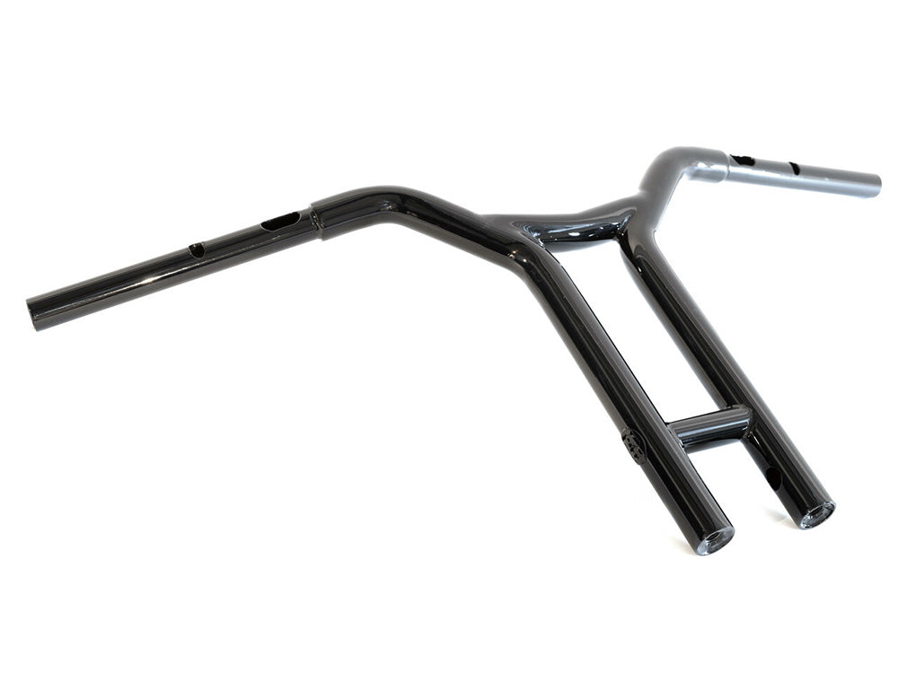 14in. x 1-1/4in. Brap Straight T-Bar Handlebar - Gloss Black. Fits CVO Road Glide 2023up & Road Glide 2024up