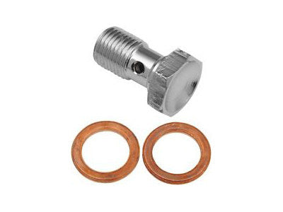 12mm M12 x 1.50 Banjo Bolt - Chrome.