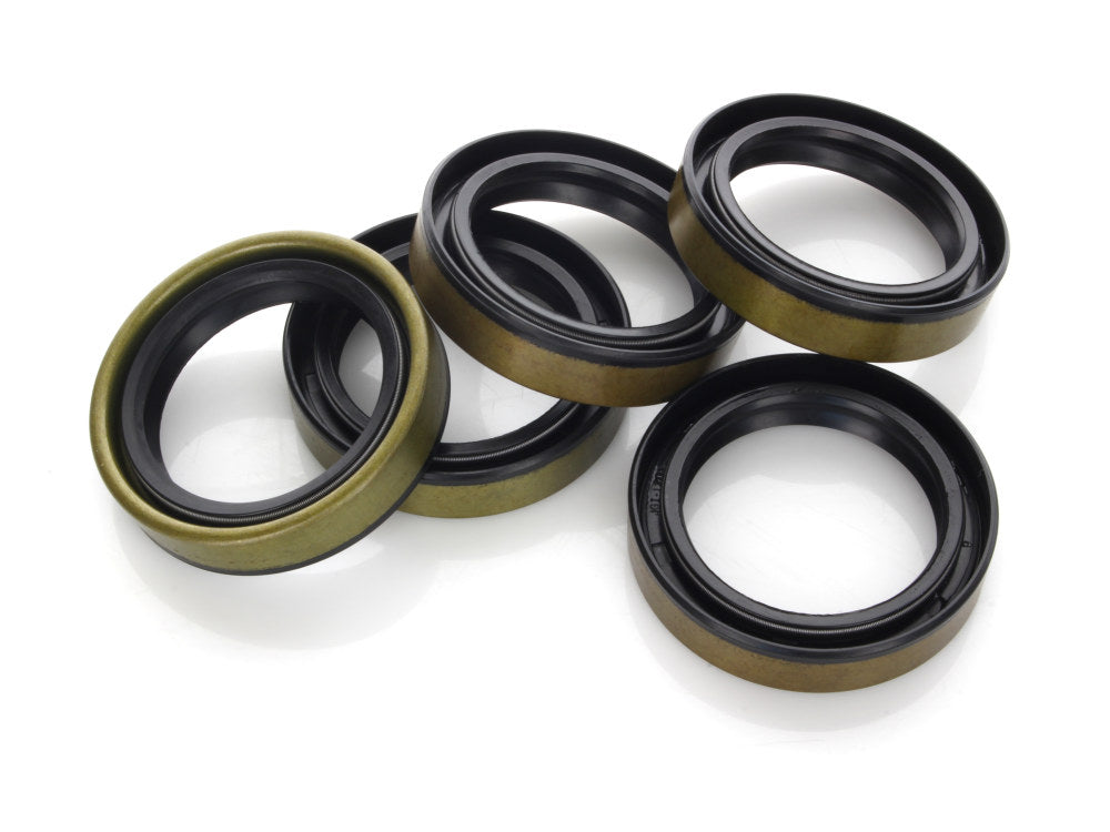 Engine Sprocket Shaft Seal - Pack of 5. Fits Twin Cam 1999-2017 & Sportster 2004-2021