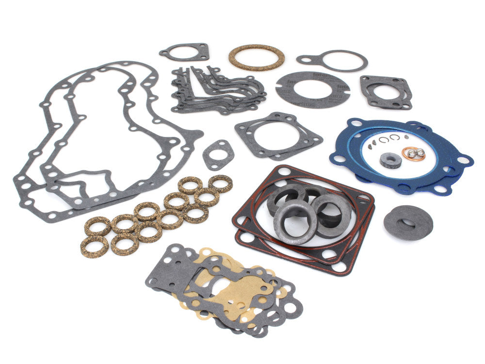 Engine Gasket Kit. Fits Big Twin 1936-1947 with Knuckle Engines.
