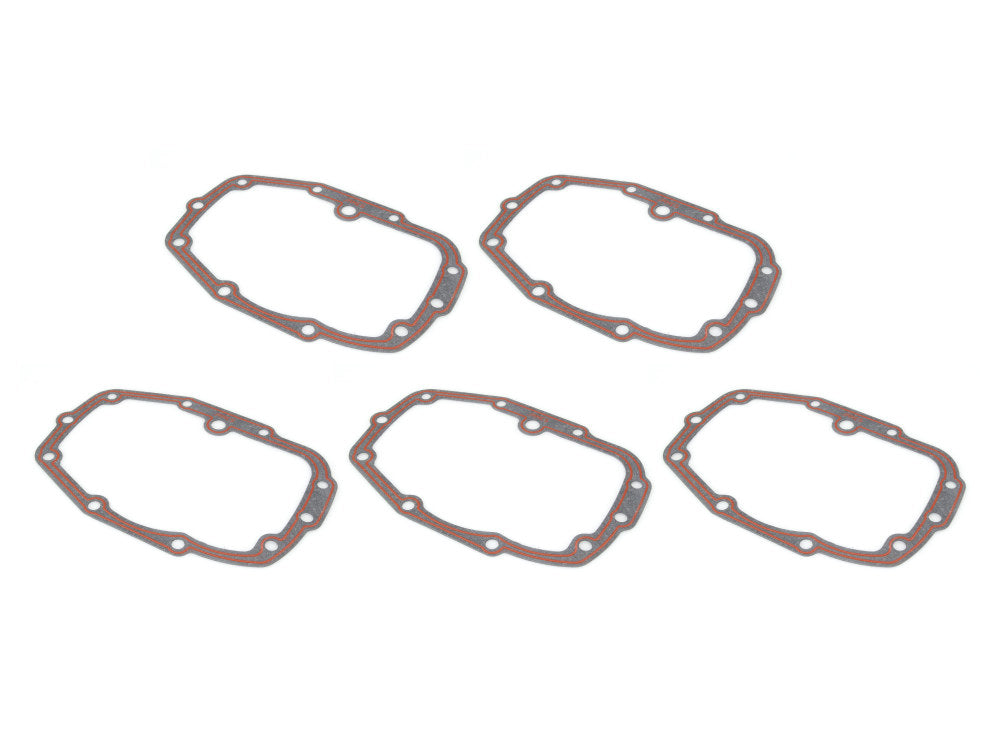 Transmission Bearing Cover Gasket - Pack of 5. Fits 5Spd Big Twin 1999-2006.