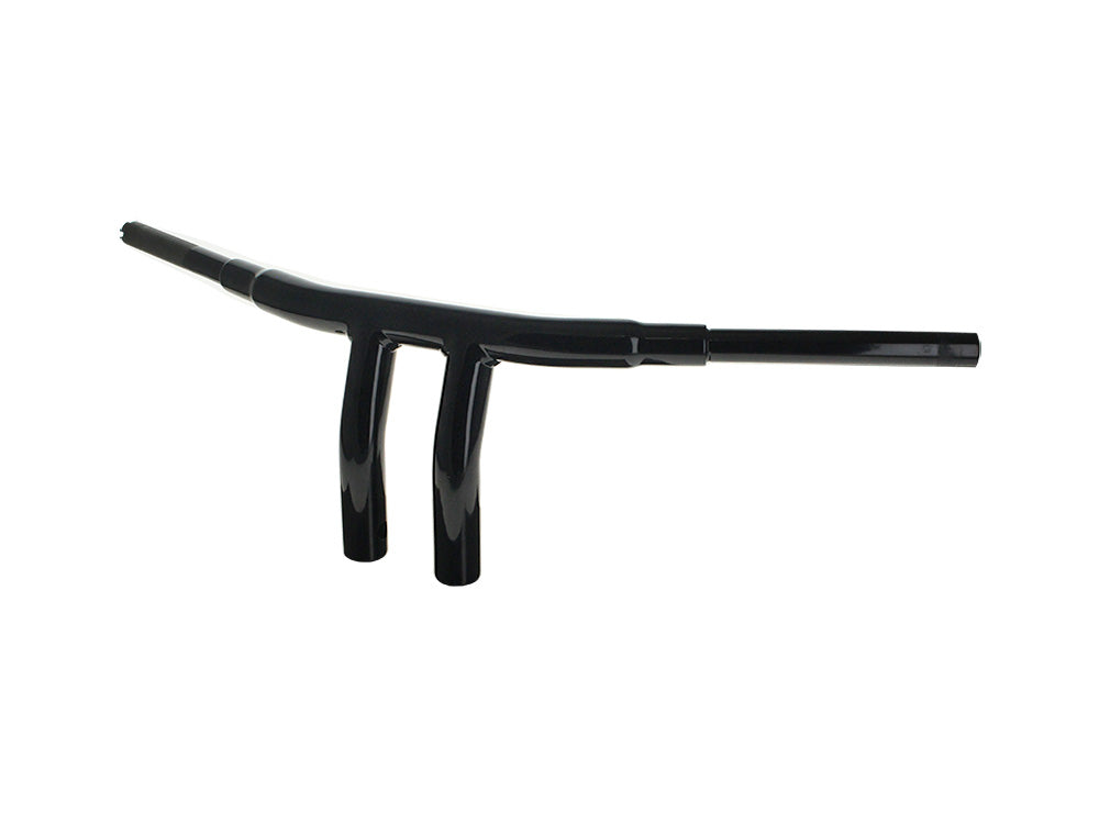 10in. x 1-1/2in. Drag T-Bar Handlebar - Gloss Black