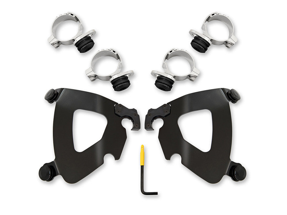 Black Gauntlet Trigger-Lock Mounting Hardware. Fits Scout & Scout Bobber 2015up.