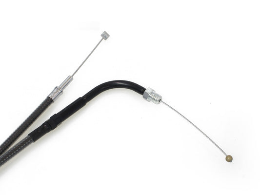 30in. Throttle Cable - Black Pearl. Fits Big Twin 1990-1995.