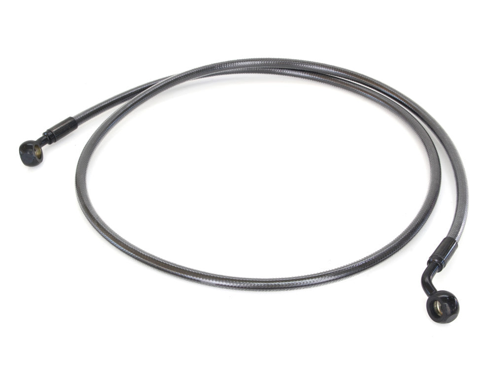 52in. E-Z Align Front Brake Line with 10mm x 35 Degree Banjo - Sterling Chromite. Fits Street 500 & Street 750 2015-2016.