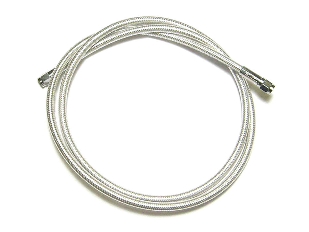 15in. Universal Brake Line - Sterling Chromite.