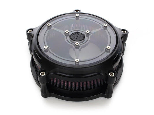 Clarity Air Cleaner Kit - Black Ops. Fits Touring 2017-2024 & Softail 2018-2024