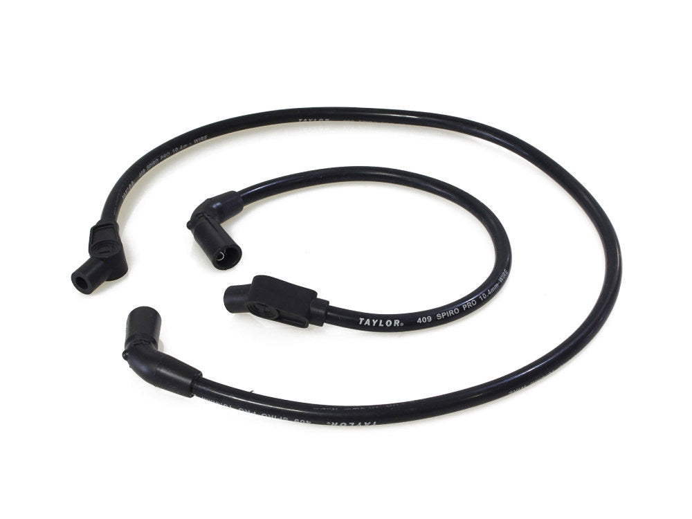8mm Spark Plug Wire Set - Black. Fits Touring 2009-2016.