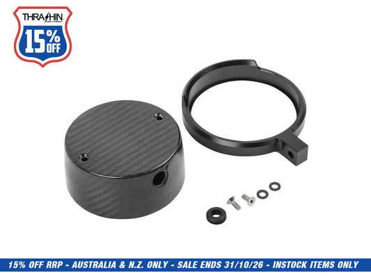 Gauge Housing Relocation Kit - Black. Fits Low Rider S 2022up, Low Rider ST 2025up & Street Bob 2025up