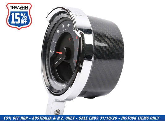 Gauge Housing Relocation Kit - Chrome. Fits Low Rider S 2022up, Low Rider ST 2025up & Street Bob 2025up