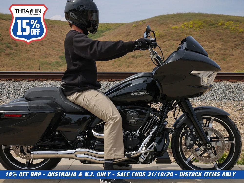 High Bend Bars - Stainless Steel. Fits CVO Touring 2023up, Street Glide & Road Glide 2024up, Touring 2025up & Softail 2025up