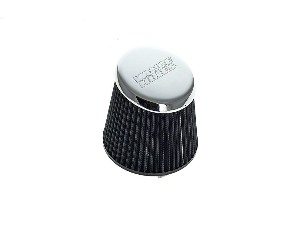 Air Filter Element - Chrome End Cap. Fits VO2 Falcon Air Cleaners