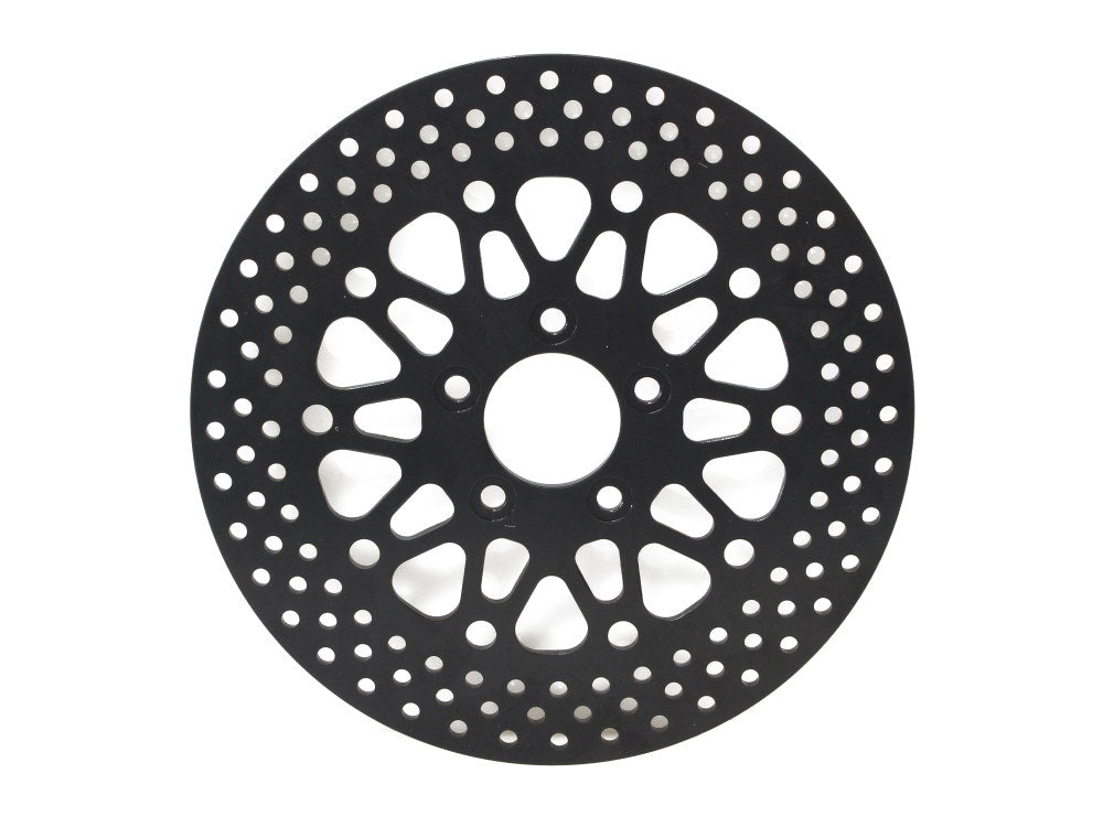 11.8in. Rear Disc Rotor - Black Stainless Steel. Fits Touring 2008up.