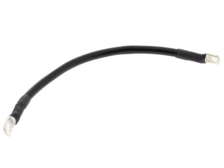 12in. Long Universal Battery Cable - Black.