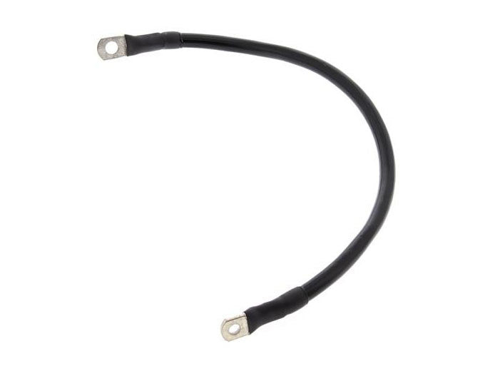 16in. Long Universal Battery Cable - Black.