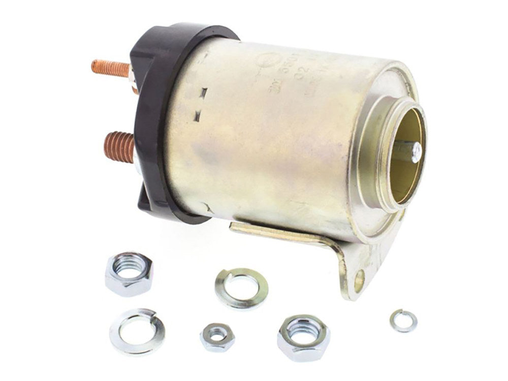 Starter Solenoid - Zinc. Fits 4Spd Big Twin 1965-1986, Softail 1984-1988 & Sportster 1967-1980.
