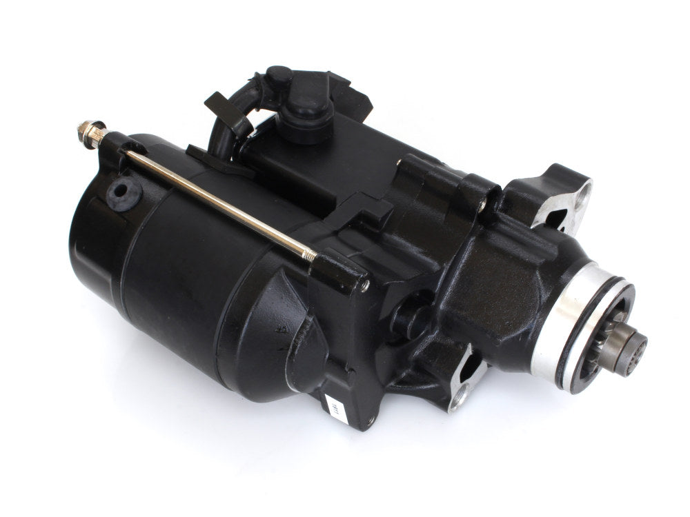 1.4kw Starter Motor - Black. Fits Softail 2007-2017, Dyna 2006-2017 & Touring 2007-2016