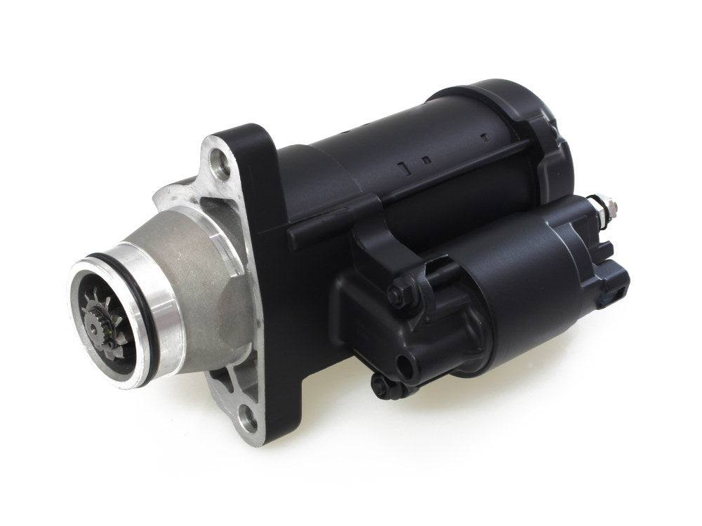 1.4kw Starter Motor - Black. Fits Softail 2018up