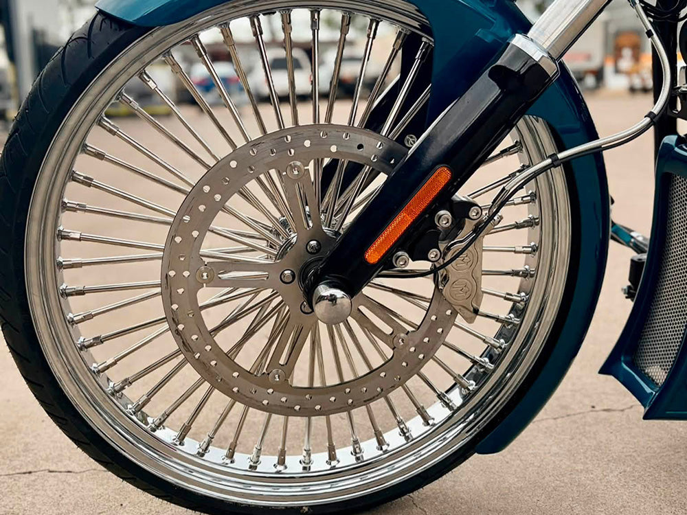 15in. Left Hand Front Big Brake Disc Rotor. Fits Softail Street Bob, Breakout & Low Rider 2018up & Standard 2020up.