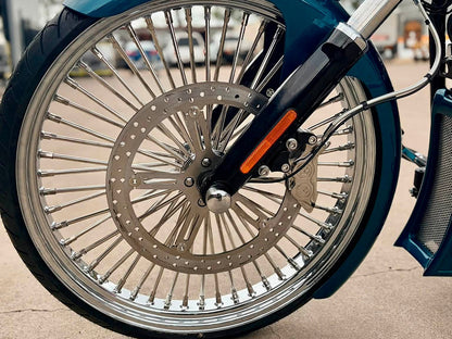 15in. Left Hand Front Big Brake Disc Rotor. Fits Softail Street Bob, Breakout & Low Rider 2018up & Standard 2020up.