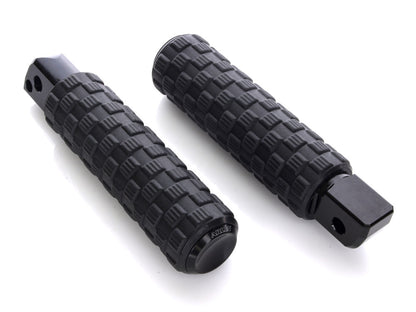 Air Trax Footpegs - Black. Fits Softail 2018up Rear Passenger