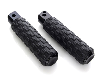 Air Trax Footpegs - Black. Fits Softail 2018up Rear Passenger