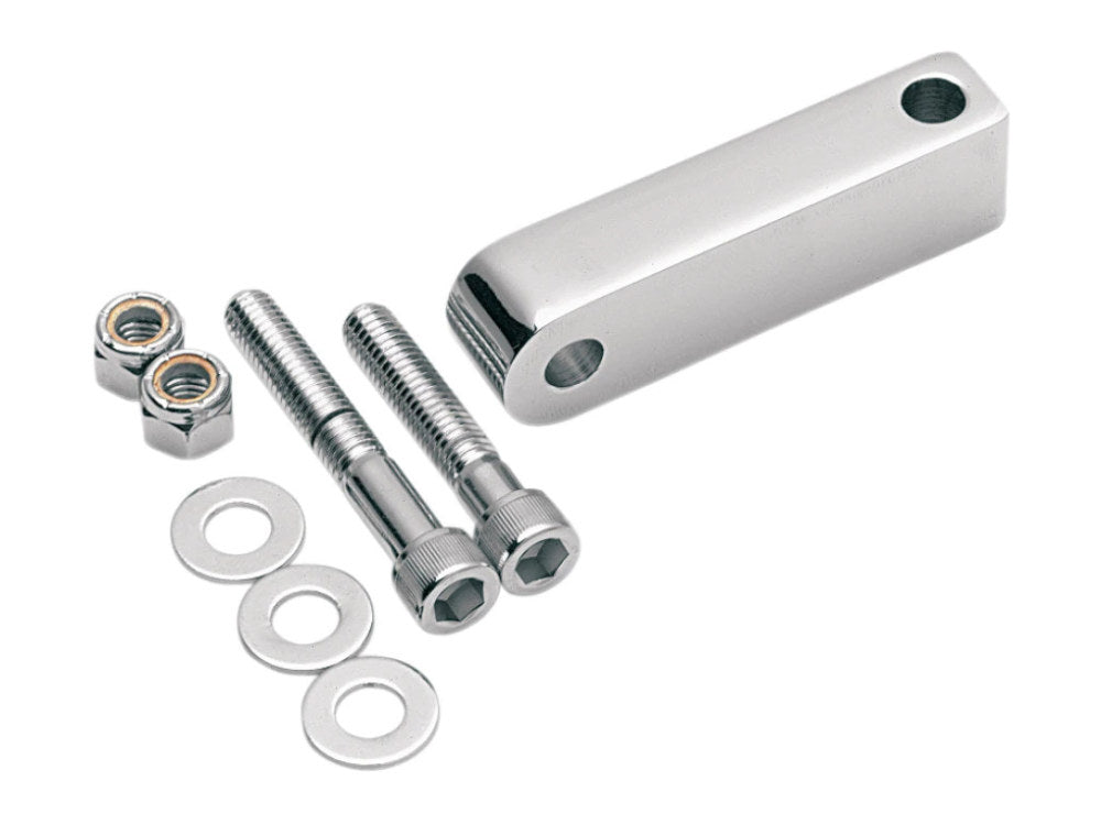 2-3/4in. Extended Headlight Mount Block - Chrome.