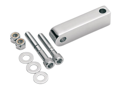 2-3/4in. Extended Headlight Mount Block - Chrome.