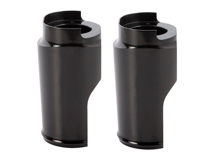 Smooth Fat Fork Boots - Black. Fits Touring 2014up.