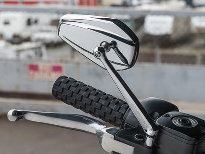 Mini Stocker Forged Mirror - Chrome. Fits Right