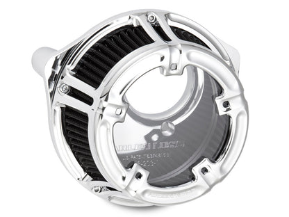 Method Clear Air Cleaner Kit - Chrome. Fits Touring 2017-2024 & Softail 2018-2024