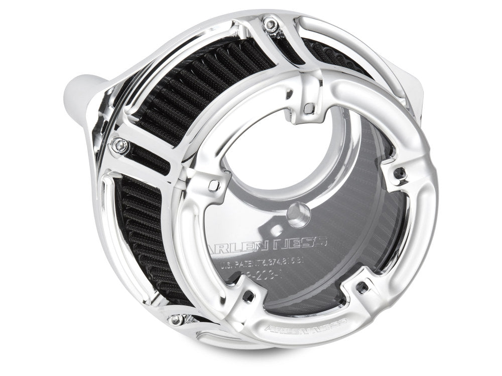Method Air Cleaner Kit - Chrome. Fits Touring 2008-2016, Softail 2016-2017, CVO Softail 2011-2017 & Dyna Low Rider S 2016-2017 with Throttle-by-Wire