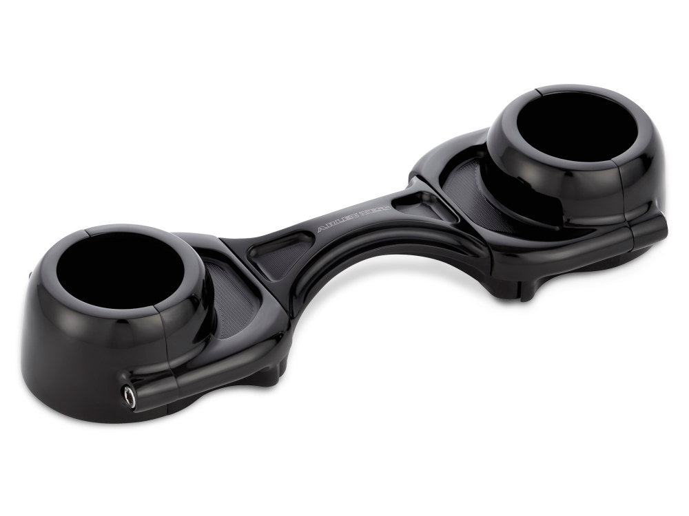 Method Fork Brace - Black. Fits 49mm Dyna Mid-Glide 2006-2017.